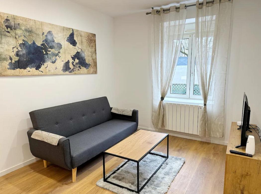 Rs-0 - Appartement F2 Au Rdc A Mulhouse Pour 1-3 Pers Dış mekan fotoğraf